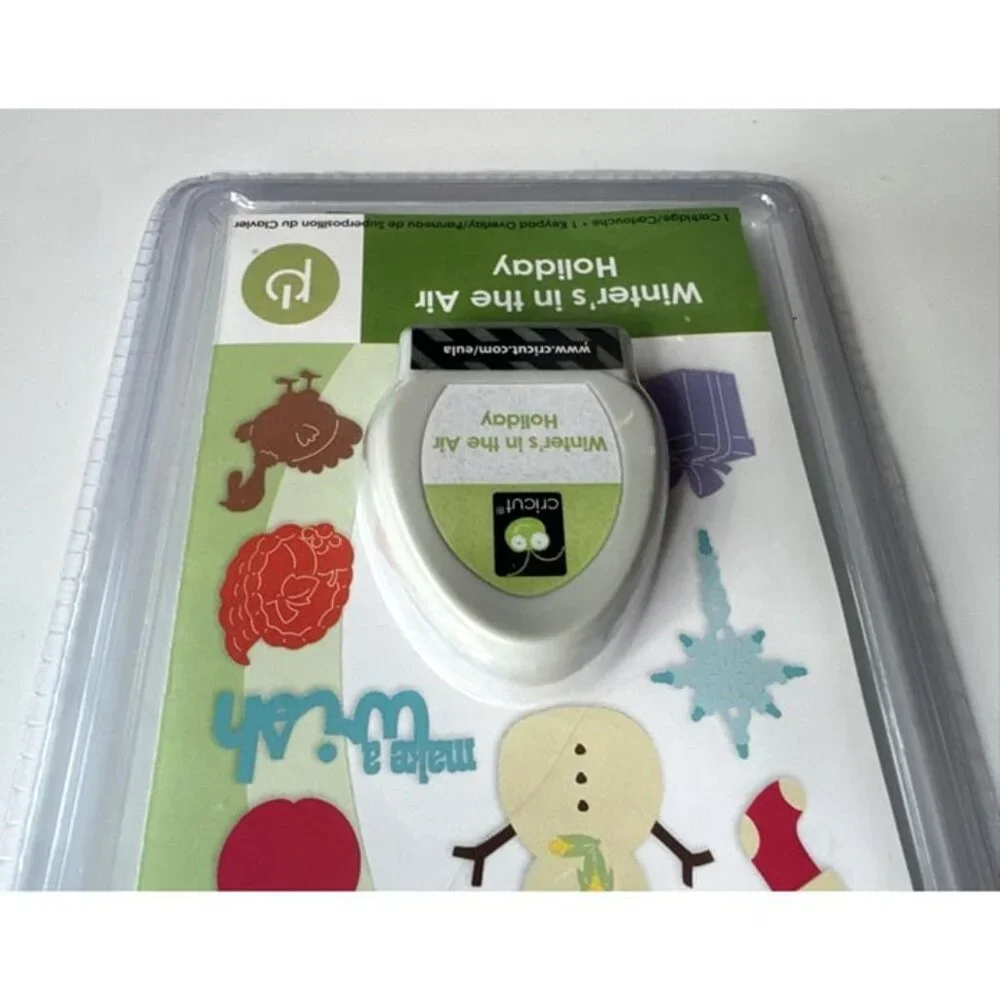 Cricut Winter's In The Air Holiday Sampler Cartridge Winter 2000432 NEW SEALED